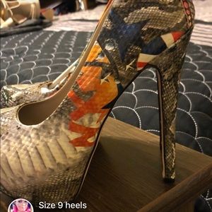 Heels size 9
